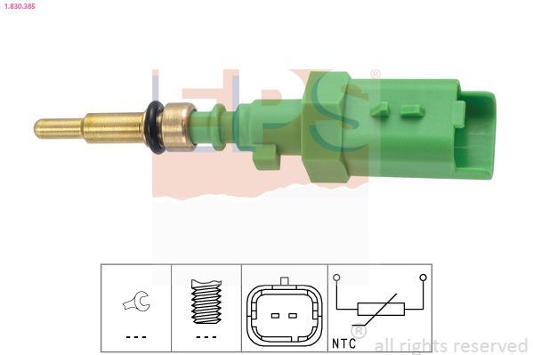 Sensor, temperatura del refrigerante