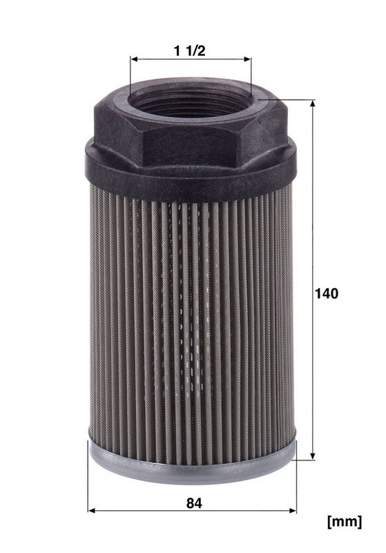 Hydraulisch filter (geschroefd) past: GENIE GTH-4017EX  JCB 520-50