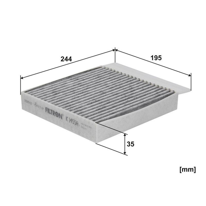 Filter, salongiõhk, FILTRON K 1455A-2x