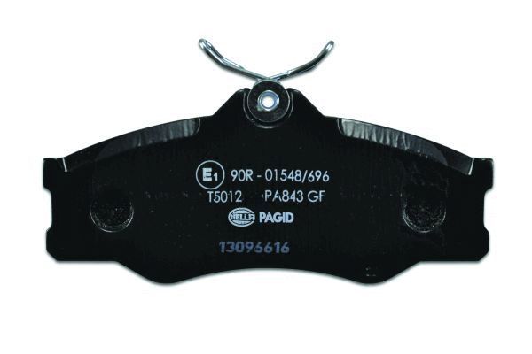 HELLA PAGID 8DB 355 017-661 Brake Pad Set, disc brake