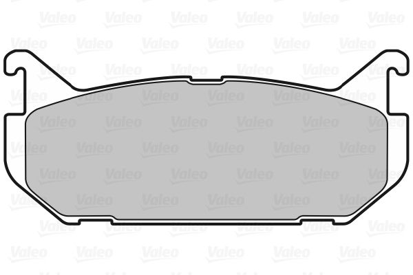 VALEO 598290 Brake Pad Set, disc brake