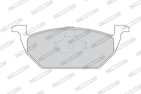 FERODO Plaquettes de frein à disque FDB1094