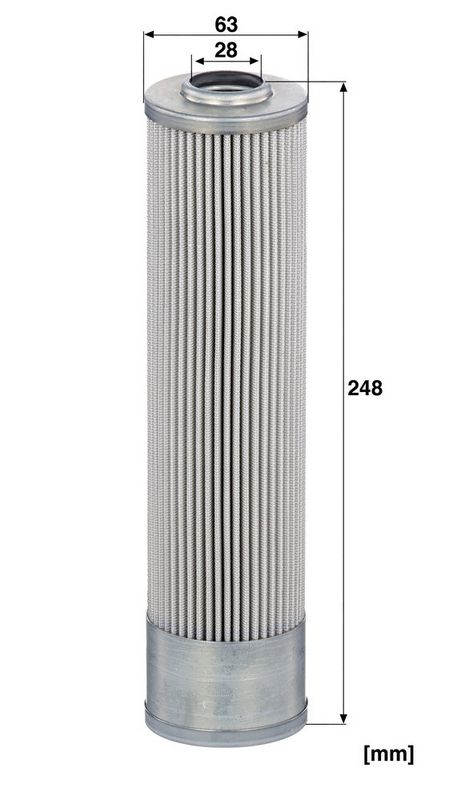 Filter, tööhüdraulika, MANN-FILTER H 724, 3