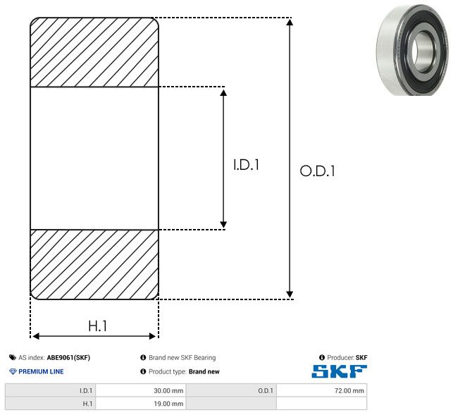 AS-PL ABE9061(SKF) Bearing