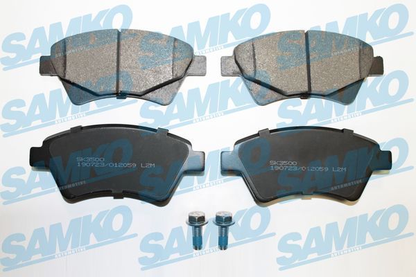 SAMKO 5SP2059 Stabdžių trinkelių rinkinys, diskinis stabdys