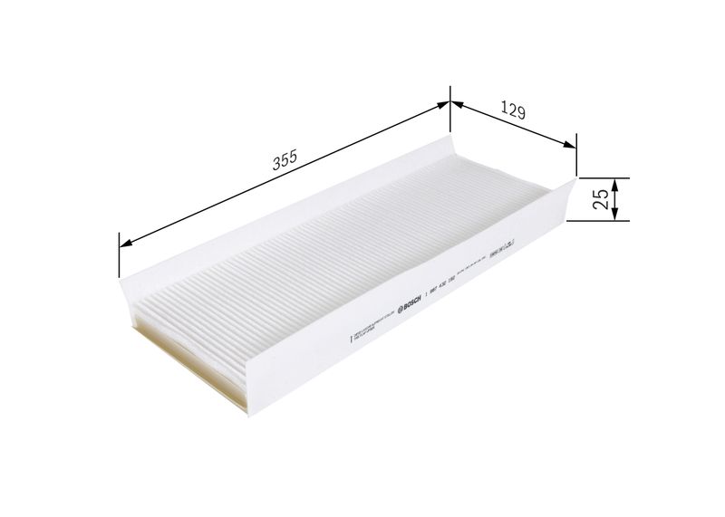 BOSCH 1 987 432 192 Filter, cabin air