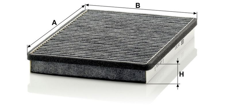 Filter, salongiõhk, MANN-FILTER CUK 2672