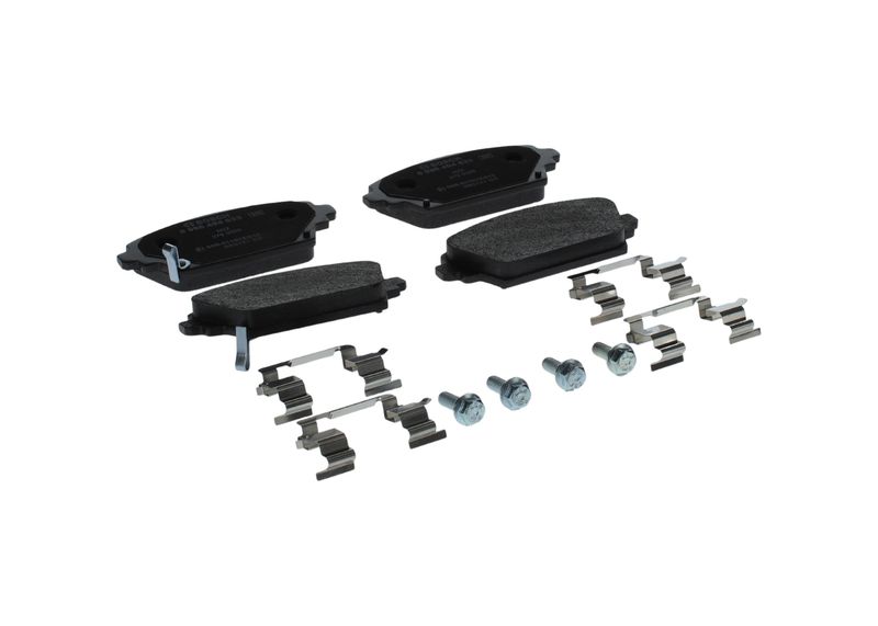 BOSCH 0 986 494 633 Stabdžių trinkelių rinkinys, diskinis stabdys