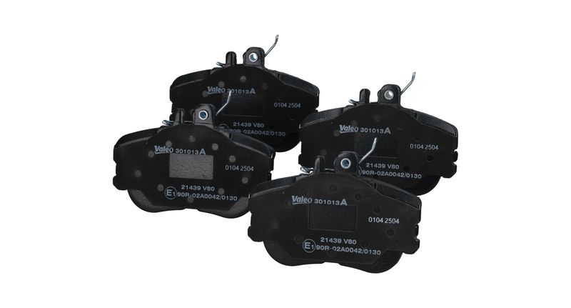 Piduriklotsi komplekt, ketaspidur, VALEO 301013A