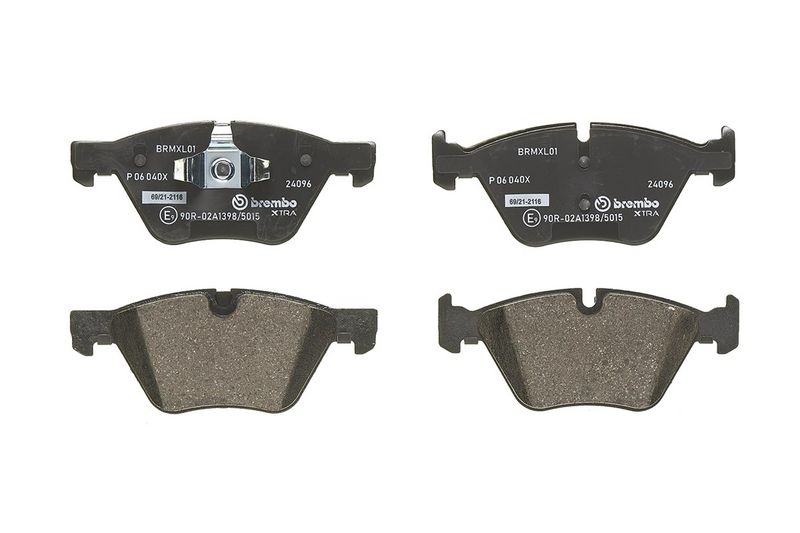 BREMBO P 06 040X Brake Pad Set, disc brake