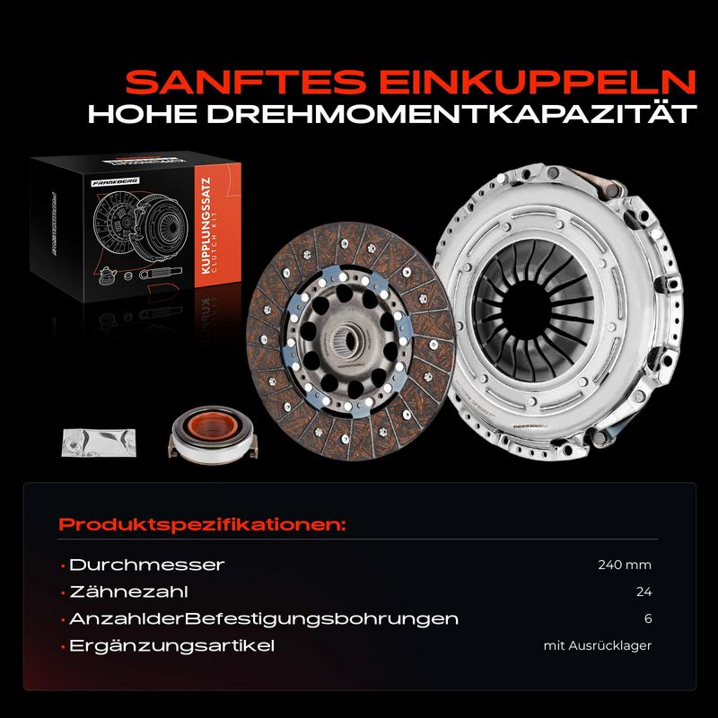 Frankberg 5481FB0028809 Clutch Kit