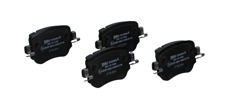 Piduriklotsi komplekt, ketaspidur, VALEO 302265A