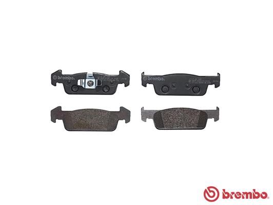 Комплект гальмівних накладок, дискове гальмо, Brembo P68060