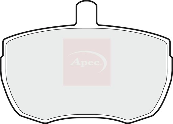 APEC Brake Pad Set, disc brake PAD61