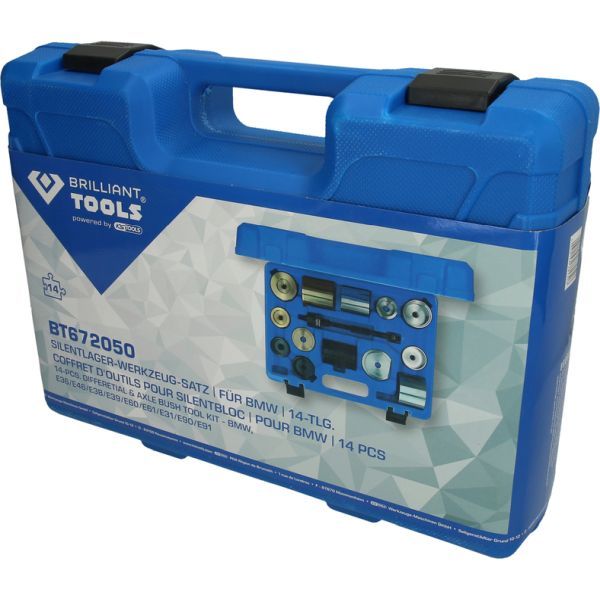 Montaažitööriistade komplekt, kumm-metall laager, KS TOOLS BT672050