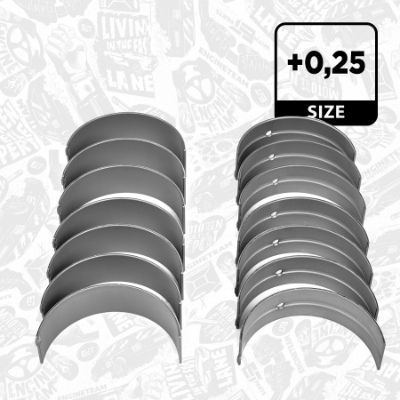ET ENGINETEAM LH001425 - Crankshaft Bearing Shell Set
