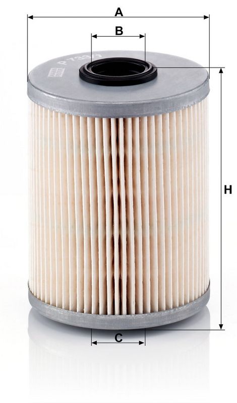 Kütusefilter, MANN-FILTER P 733, 1 x