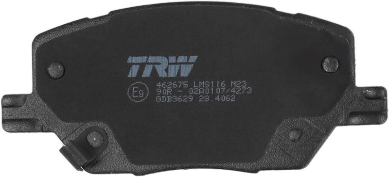 TRW GDB3629 Brake Pad Set, disc brake