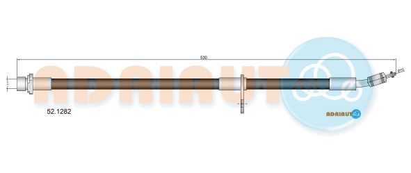 Гальмівний шланг, Adriauto 52.1282