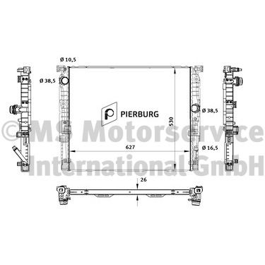This part match OEM code: 17 11 8 686 026