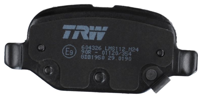 TRW GDB1950 Brake Pad Set, disc brake