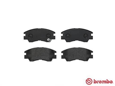 Комплект гальмівних накладок, дискове гальмо, Brembo P54008