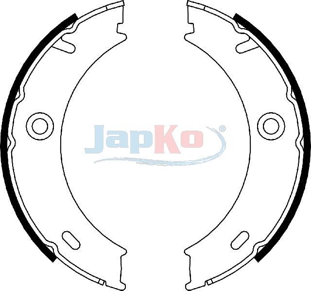 комплект спирачна челюст JAPKO