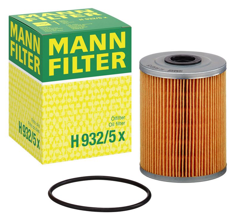 Õlifilter, MANN-FILTER H 932, 5 x