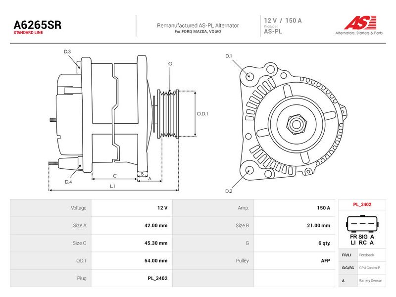 This part match OEM code: 36002577