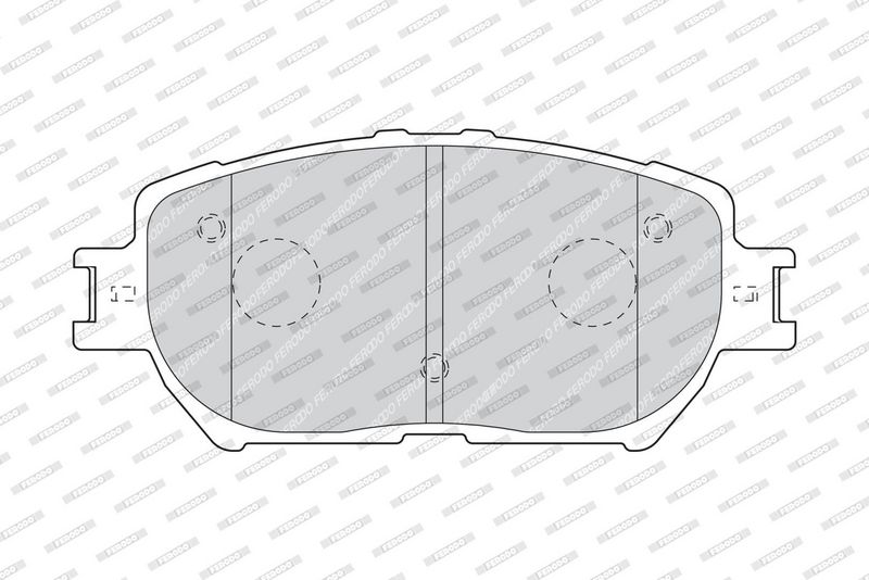 FERODO Plaquettes de frein à disque FDB1620