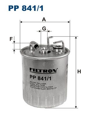 FILTRON Üzemanyagszűrő PP 841/1