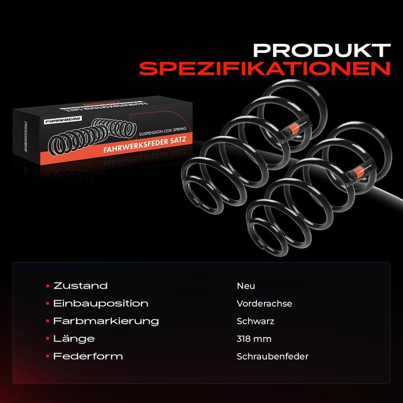 Frankberg 5481FB0009304 Suspension Spring