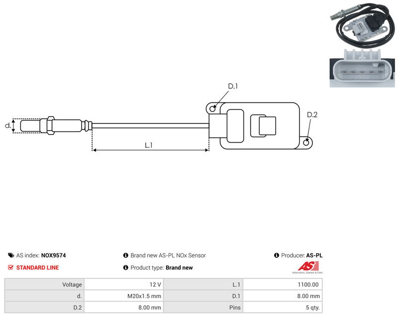This part match OEM code: 2343580