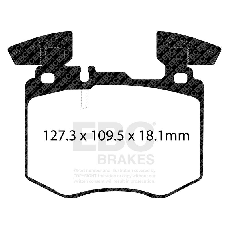 EBC Brakes Remblokkenset, schijfrem DP42408R