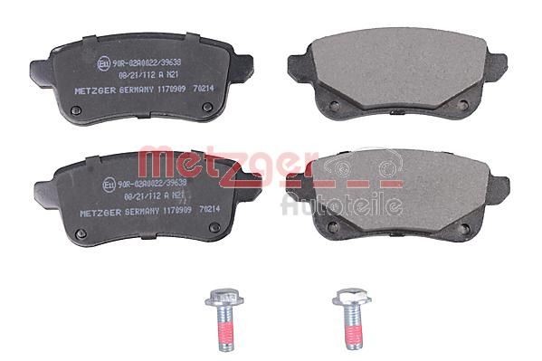 METZGER 1170909 Brake Pad Set, disc brake