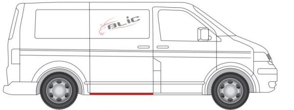 BLIC 6505-06-9568004P Entry plate
