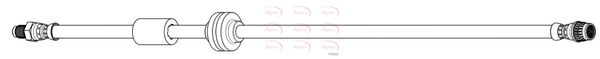 APEC Brake Hose HOS4253