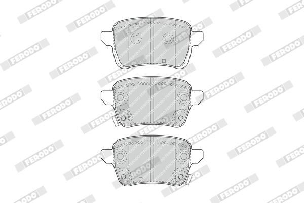 FERODO FDB4879 Brake Pad Set, disc brake