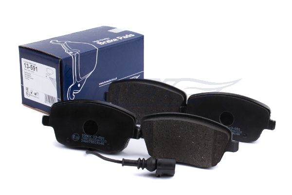 TOMEX Brakes TX 13-591 Комплект гальмівних накладок, дискове гальмо