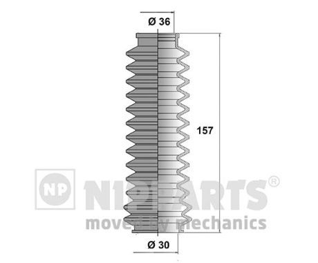 NIPPARTS gumiharang készlet, kormányzás J2851002