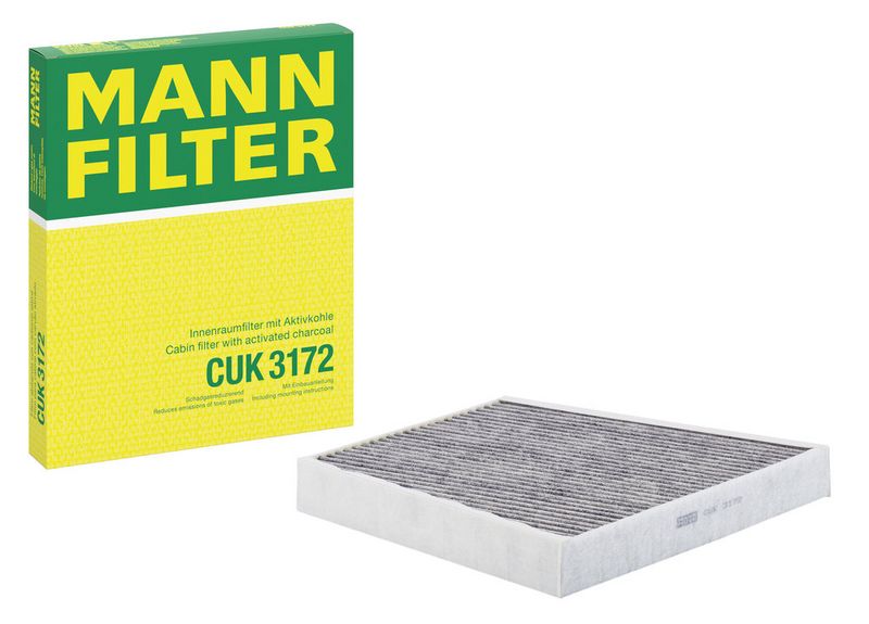 Filter, salongiõhk, MANN-FILTER CUK 3172