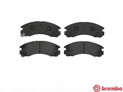 BREMBO P 54 017 Brake Pad Set, disc brake