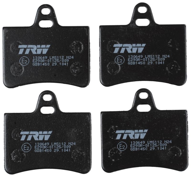 TRW GDB1450 Brake Pad Set, disc brake