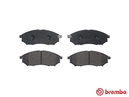 Комплект гальмівних накладок, дискове гальмо, Brembo P56094