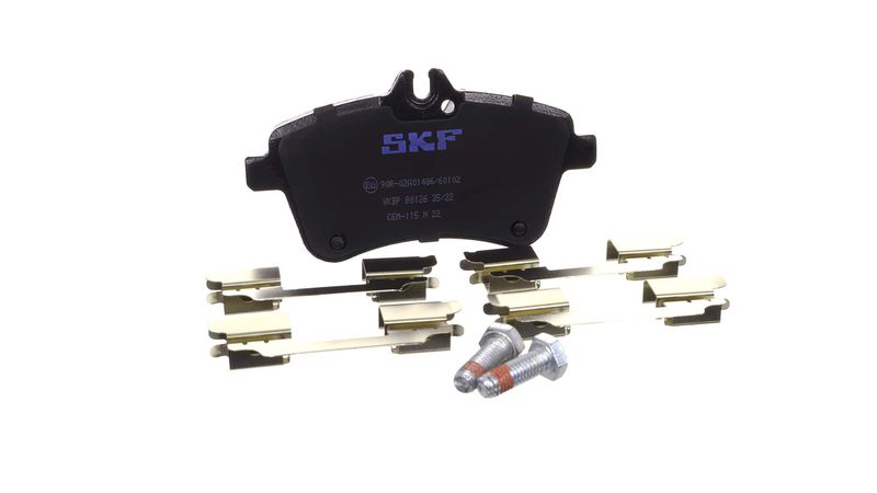 SKF VKBP80126 Комплект гальмівних накладок, дискове гальмо
