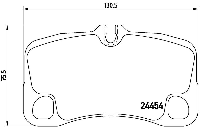 BREMBO P65022 Diskinių stabdžių kaladėlių komplektas