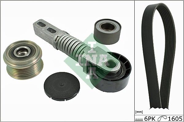 Schaeffler INA hosszbordás szíj készlet 529 0074 10