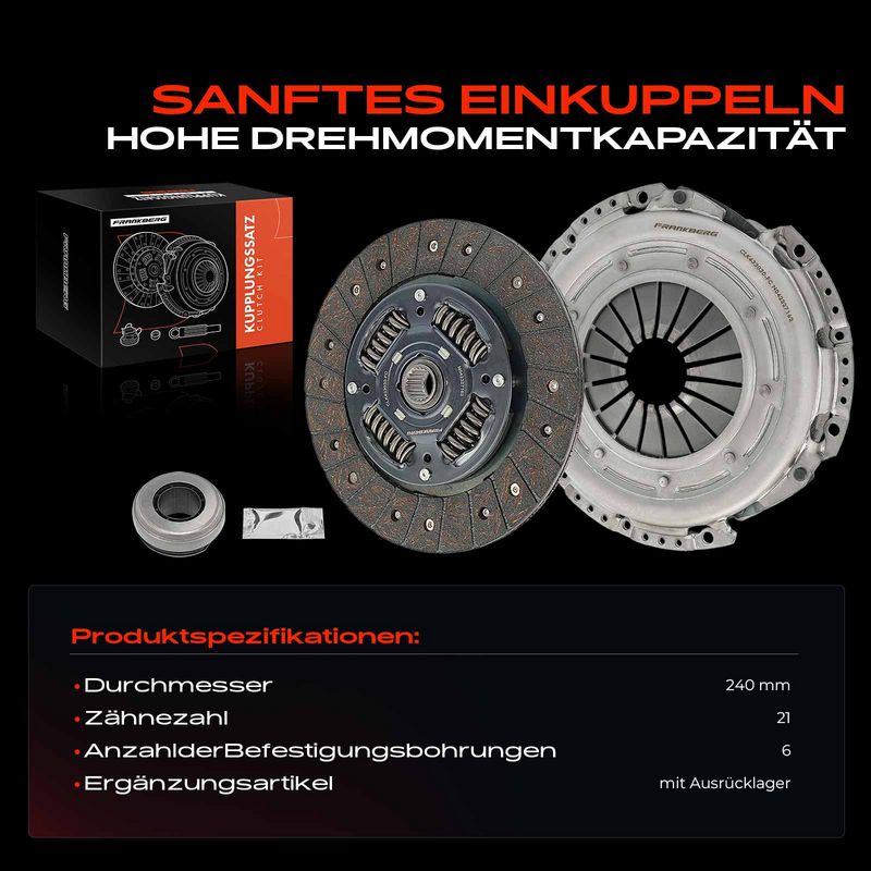 Frankberg 5481FB0037725 Clutch Kit