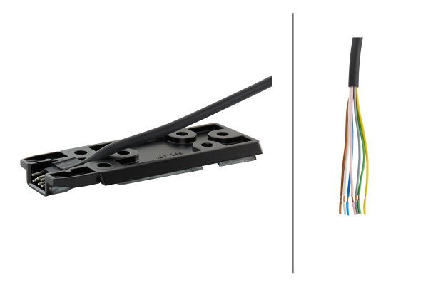 Placa suport, oglinda exterioara 9BP 501 238-012 HELLA