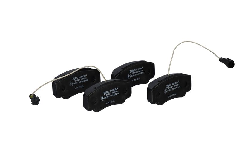 Sada brzdových destiček, kotoučová brzda 302806A